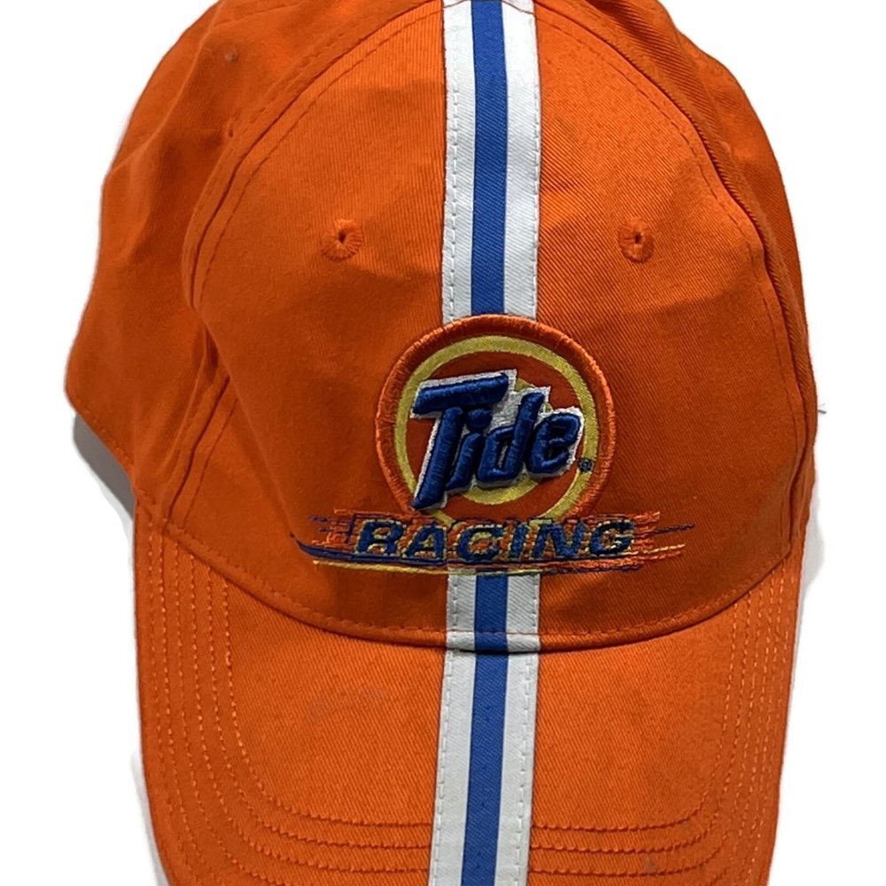 Tide Racing Hat‎ Adjustable Cap Orange Downy Stylemaster Vintage